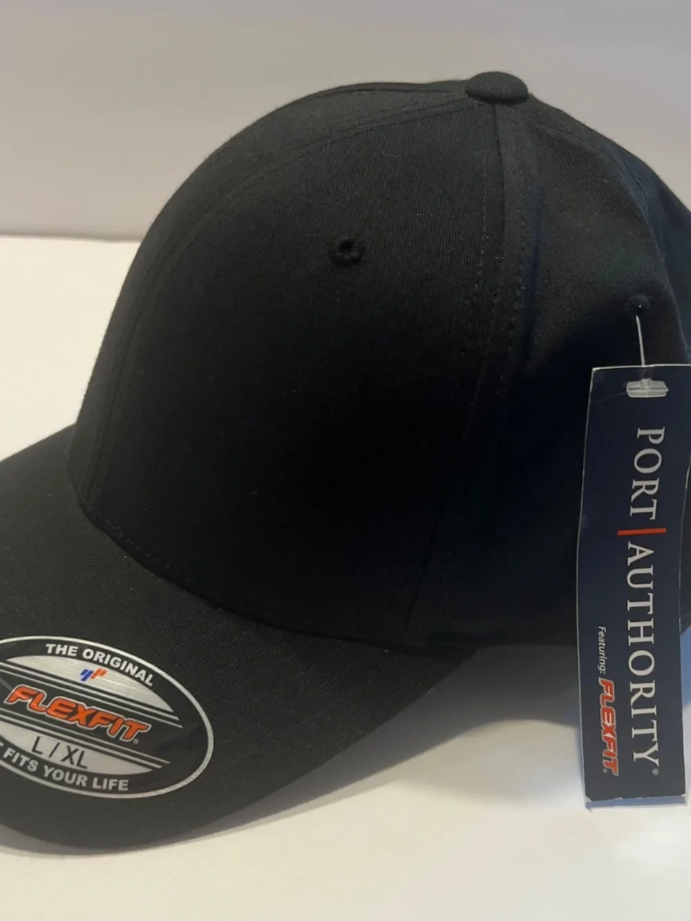 Black Flexfit Cap by Port Authority